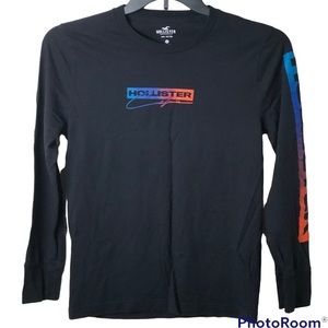 Hollister Men's Long Sleeve T-Shirt XS